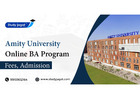 Amity University Online BA Program Admission