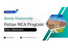 Amity University Online MCA Program Admission