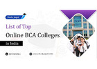 List of Top Online BCA Colleges in India