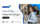 List of Top Online BA Colleges in India