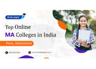 Top Online MA Colleges in India