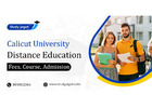 Calcutta University Distance Education Admission