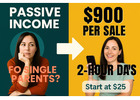 Single Parents: Start a 2-Hour Work from Home Side Hustle – No Tech, No Experience Needed |