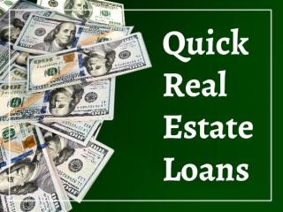 ANY TYPE OF REAL ESTATE LOAN ANY TYPE OF REAL ESTATE LOAN