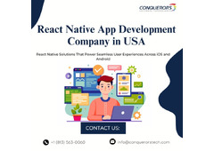 React Native App Development Company in USA | Conquerors Tech React Native App Development Company in USA | Conquerors Tech