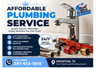 Affordable Plumbing Service in Houston, TX – 24/7 Emergency Plumbers