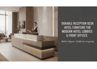 Durable Reception Desk Hotel Furniture for Modern Hotel Lobbies & Front Offices